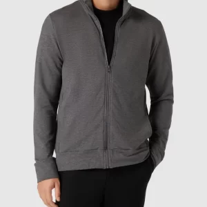 Mey Sweatjacke Mit Stehkragen Modell ‚ENJOY‘ – Mittelgrau Meliert 13