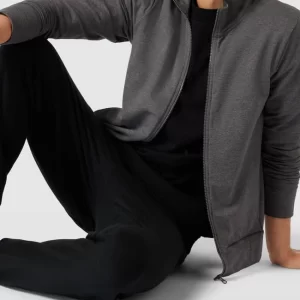 Mey Sweatjacke Mit Stehkragen Modell ‚ENJOY‘ – Mittelgrau Meliert 11