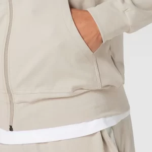 BOSS Sweatjacke Mit Label-Stitching Modell ‚Jacket Z‘ – Beige 11