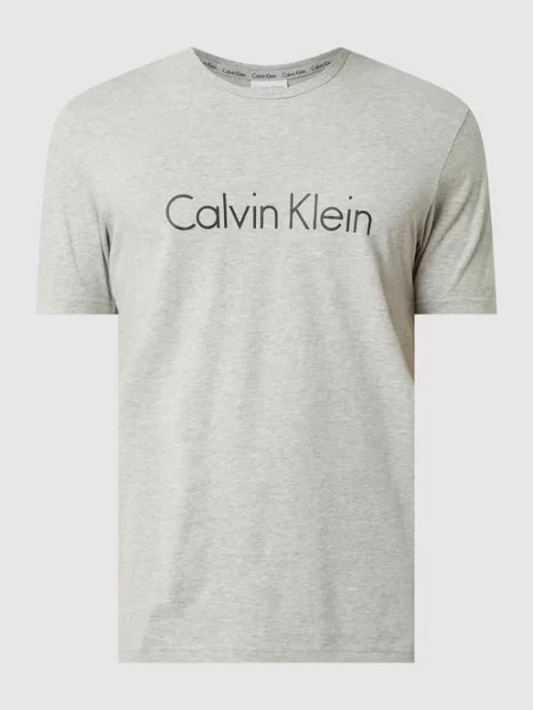 Calvin Klein Underwear T-Shirt Aus Baumwolle Mit Logo-Print – Weiß 3