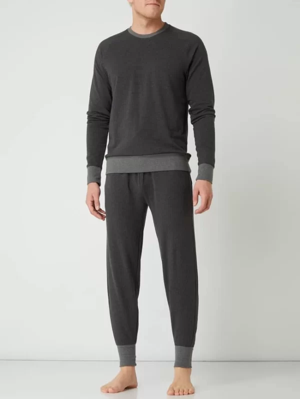 Polo Ralph Lauren Underwear Sweatshirt Mit Raglanärmeln – Dunkelgrau Meliert 1