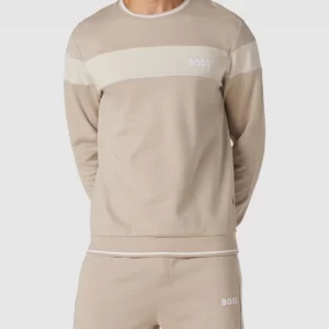 BOSS Sweatshirt Mit Logo-Stitching Modell ‚Tracksuit Sweatshirt‘ – Beige 13