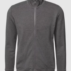 Mey Sweatjacke Mit Stehkragen Modell ‚ENJOY‘ – Mittelgrau Meliert 9