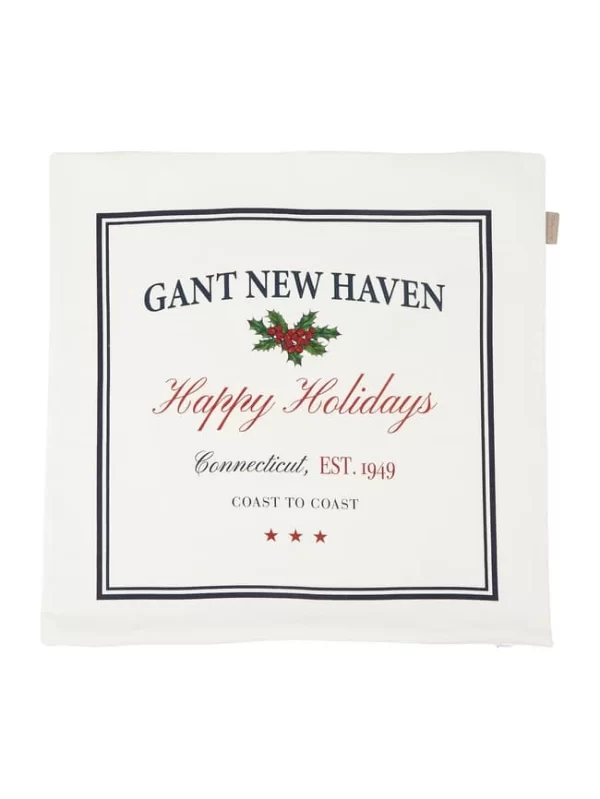 Gant Kissenhülle Mit Leinen-Anteil – Offwhite 3