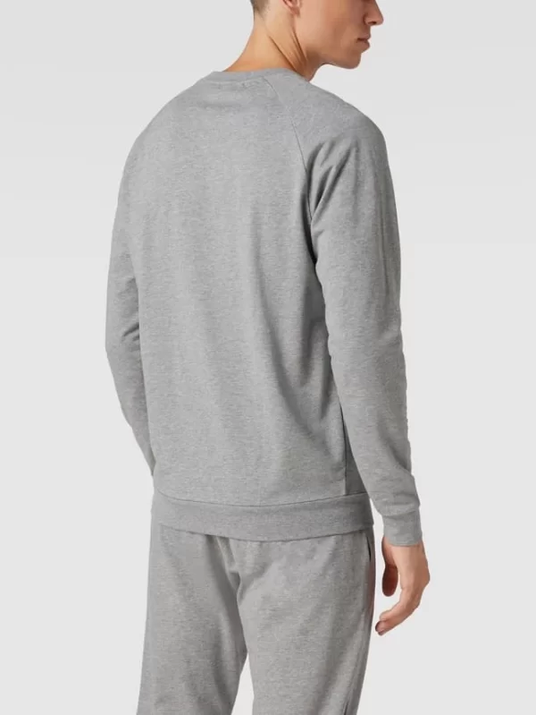 BOSS Sweatshirt Mit Logo-Print Modell ‚Authentic Sweatshirt‘ – Hellgrau 6