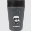 Karl Lagerfeld Travel Mug Mit Logo – Schwarz 13