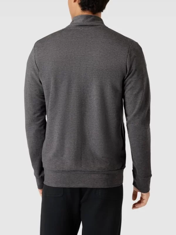 Mey Sweatjacke Mit Stehkragen Modell ‚ENJOY‘ – Mittelgrau Meliert 6