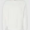 Guess Sweatshirt Mit Label-Stitching – Offwhite 19