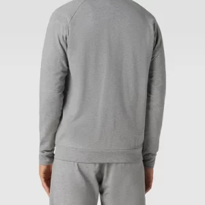 BOSS Sweatjacke Mit Kontraststreifen Modell ‚Authentic Jacket Z‘ – Hellgrau 15
