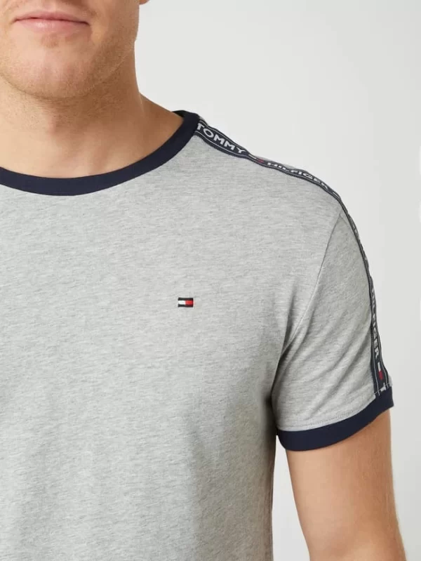 Tommy Hilfiger T-Shirt Aus Baumwolle – Silber 4