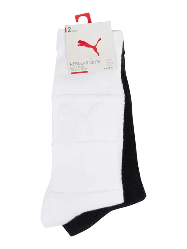 Puma Socken Mit Stretch-Anteil Im 2er-Pack – Schwarz 3