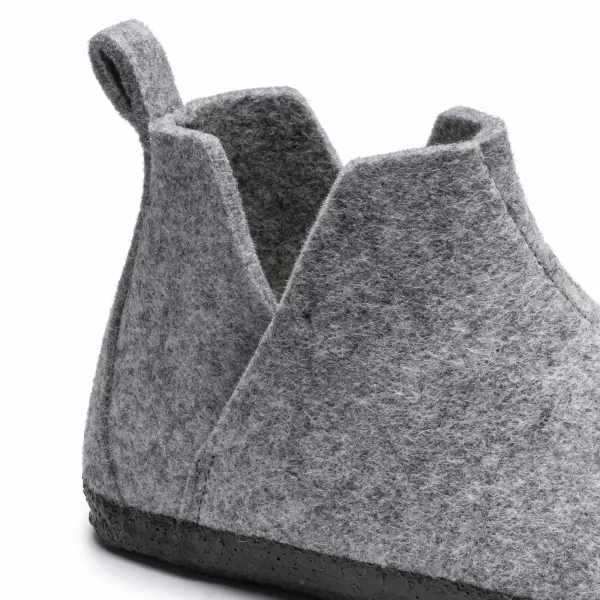 Birkenstock Andermatt Shearling Pantoffeln Senior Hellgrau 8