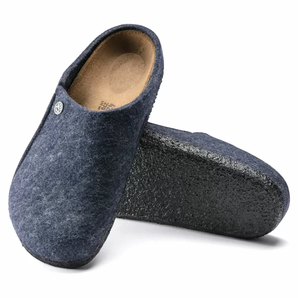 Birkenstock Zermatt Standard Pantoffeln Senior Dunkelblau 3