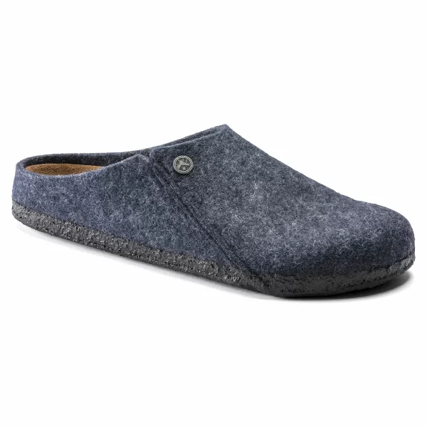 Birkenstock Zermatt Standard Pantoffeln Senior Dunkelblau 5