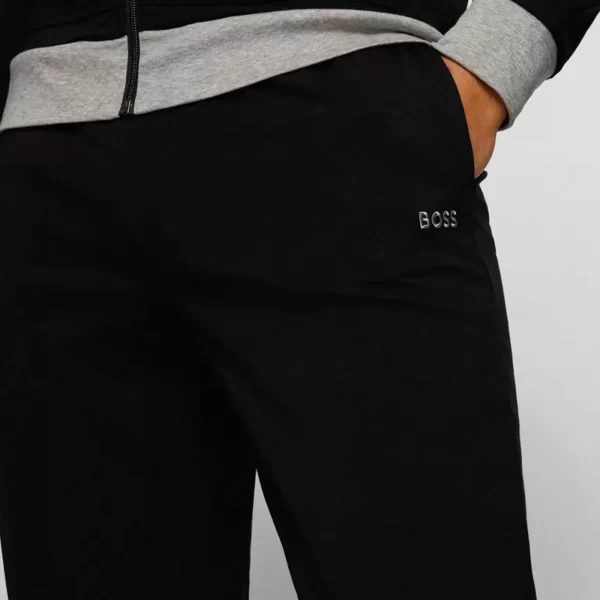 Boss Mix&Match Lounge Jogginghose Herren Schwarz 4
