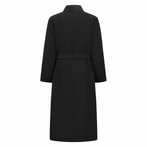 Boss Waffle Kimono Bademantel Herren Schwarz 7