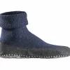 FALKE Cosyshoe Sloffen Marine – Grau 7