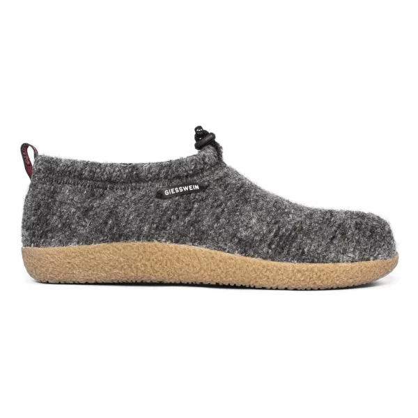 Giesswein Vent Pantoffeln Senior Dunkelgrau 6