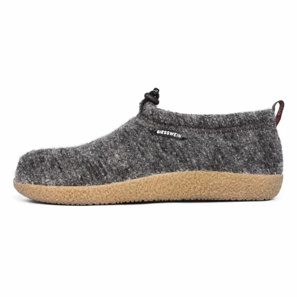 Giesswein Vent Pantoffeln Senior Dunkelgrau 7