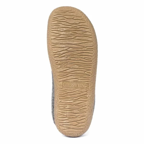 Giesswein Vent Pantoffeln Senior Dunkelgrau 8