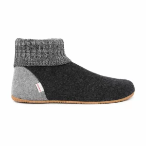 Giesswein Wildpoldsried Pantoffeln Senior Dunkelgrau 15