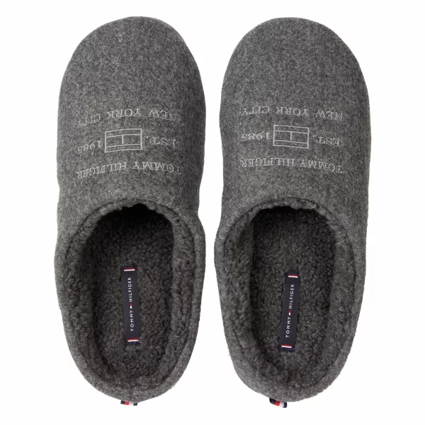 Tommy Hilfiger Pantoffeln Herren Grau 4