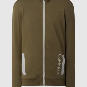 Calvin Klein Underwear Sweatjacke Mit Logo-Print – Olivgrün 9