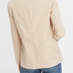 MANGUUN Collection Blazer, Karo-Muster, Baumwoll-Mix, Für Damen VICHY KARO 12