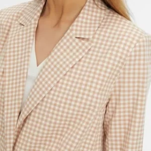 MANGUUN Collection Blazer, Karo-Muster, Baumwoll-Mix, Für Damen VICHY KARO 14