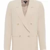MANGUUN Blazer, Reverskragen, Leistentaschen, Für Damen CEMENT/ STEIN 17