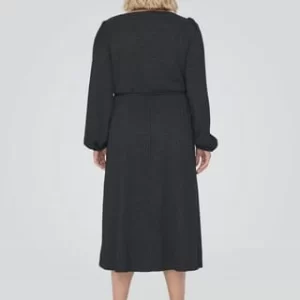 ONLY CARMAKOMA Blusenkleid “Carlara”, V-Ausschnitt, Für Damen 177911 BLACK 13