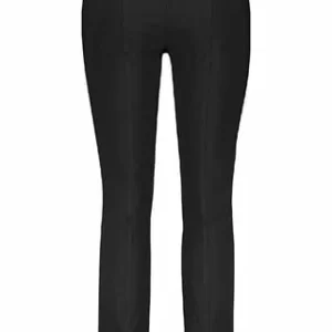 SAMOON Stoffhose, Gerader Schnitt, Stretch, Für Damen 11000 SCHWARZ 6