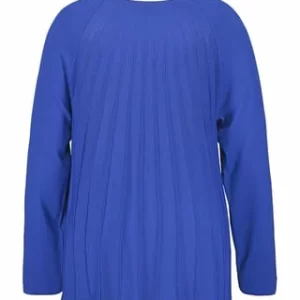 SAMOON Pullover, Raffungen, Für Damen 08660 BRIGTH BLUE 6