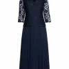 Sheego Abendkleid Marine 10