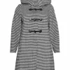 Sheego Dufflecoat Schwarz-grau 17