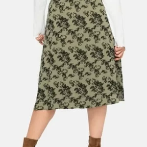 Sheego Chiffonrock Hellkhaki 11