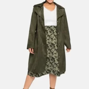Sheego Chiffonrock Hellkhaki 15