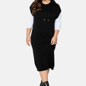 Sheego Strickkleid Schwarz 8